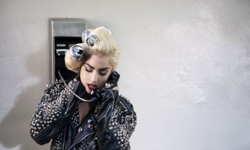 still from lady gaga's telephone