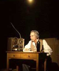 Douglas Griffin in Krapp's Last Tape by Samuel Beckett