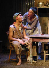 Mark Alexandre Fortin, Jennifer Mackey in Mud by Maria Irene Fornes